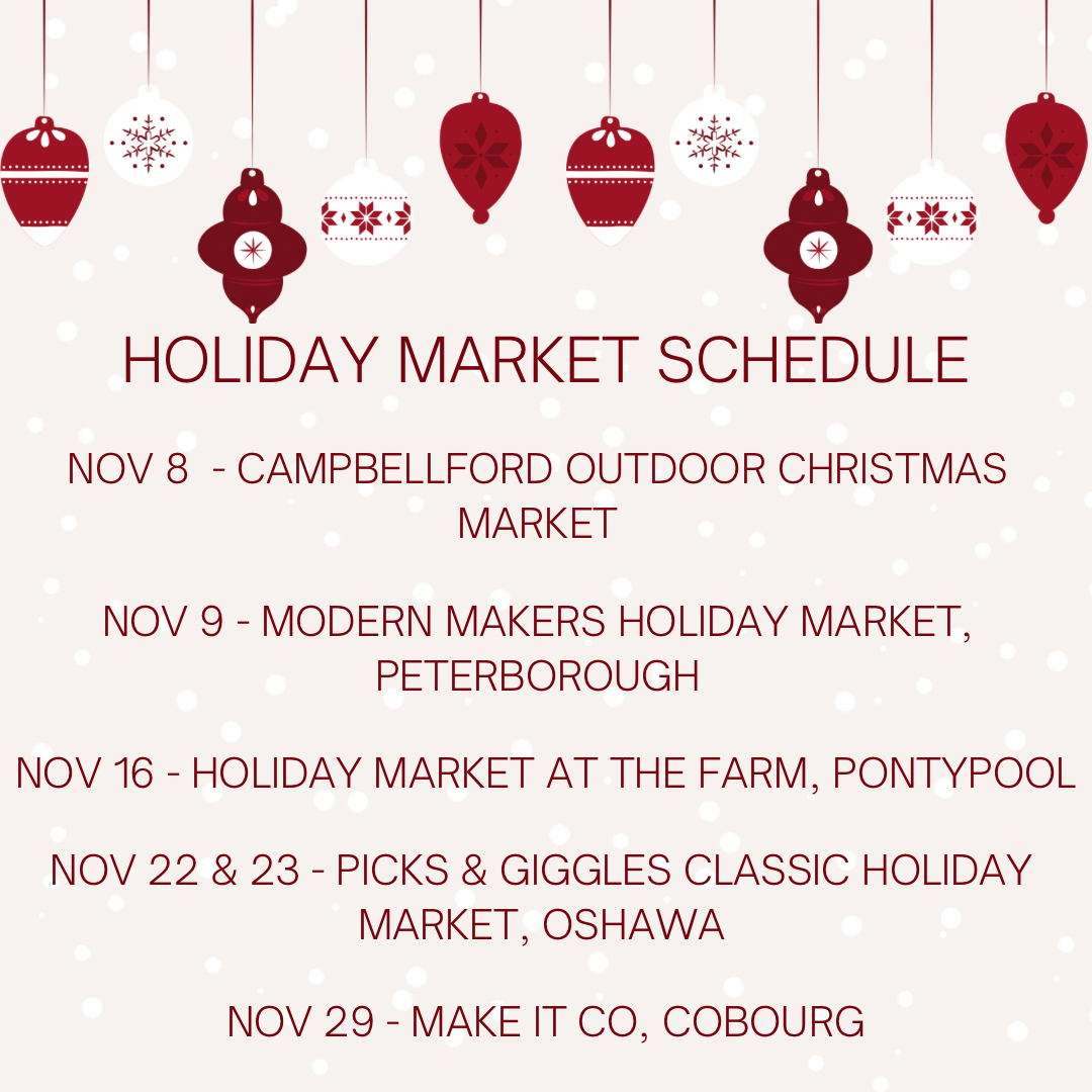 In person events this Holiday Season