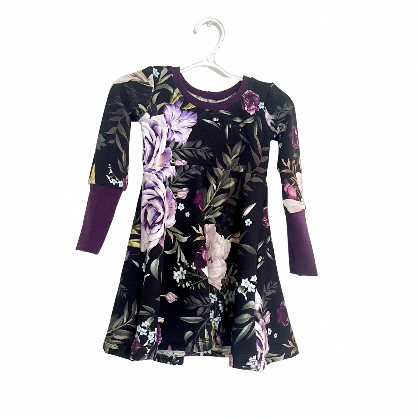 Grow with me dress - Moody Floral