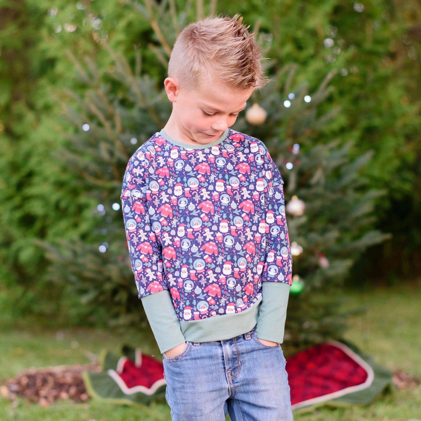 Grow with me long sleeve - Xmas Toss Up