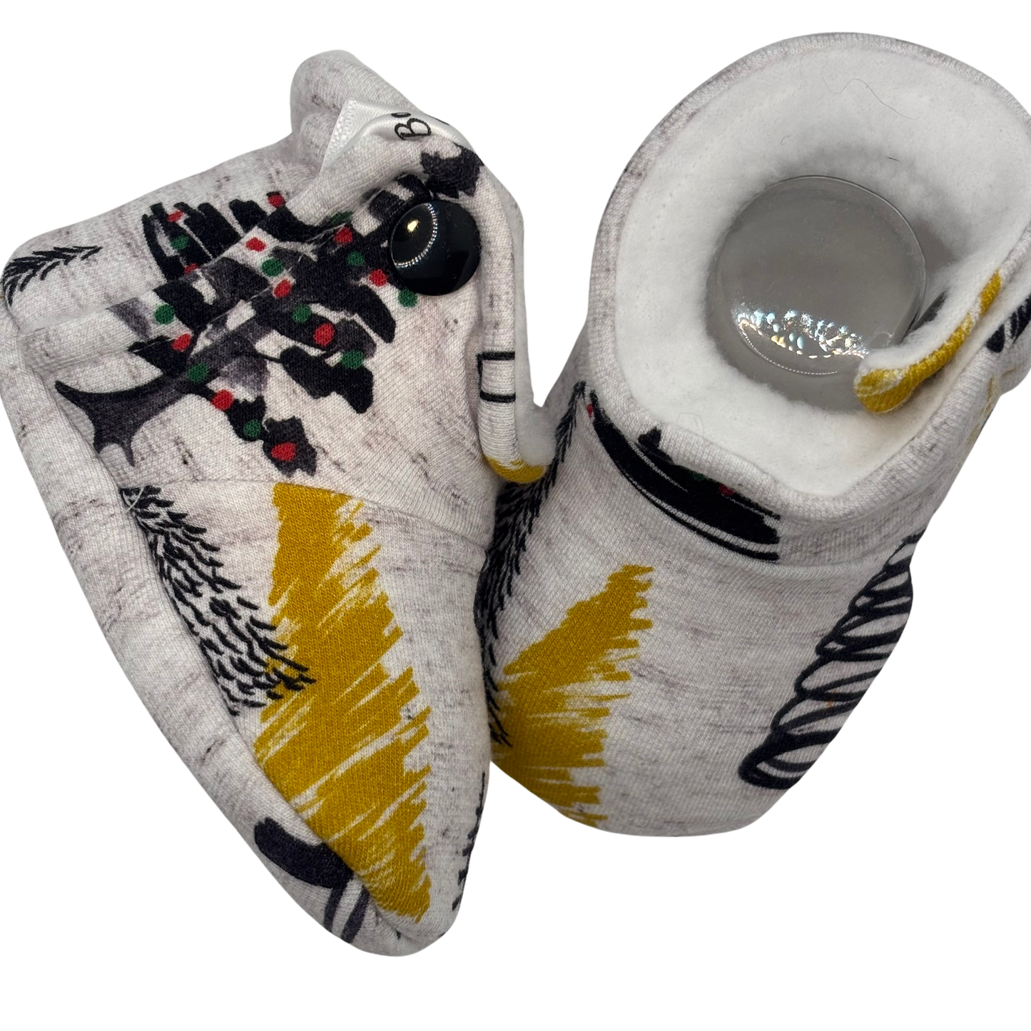 Stay on Booties - 0-3 months