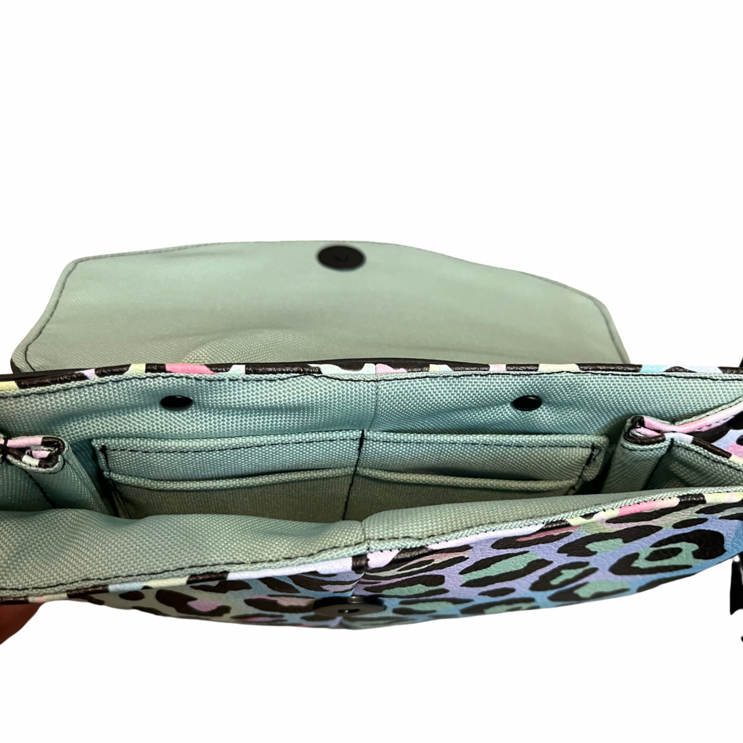 Skye Crossbody and Wristlet - Watercolour Leopard