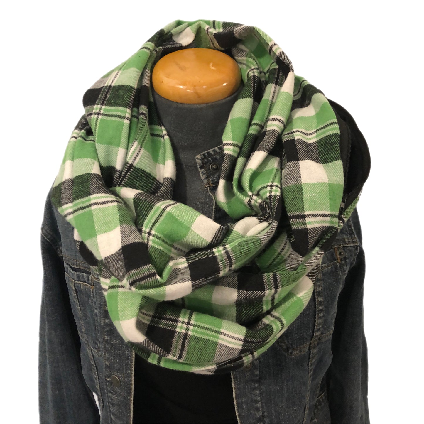 Hidden pocket infinity scarf