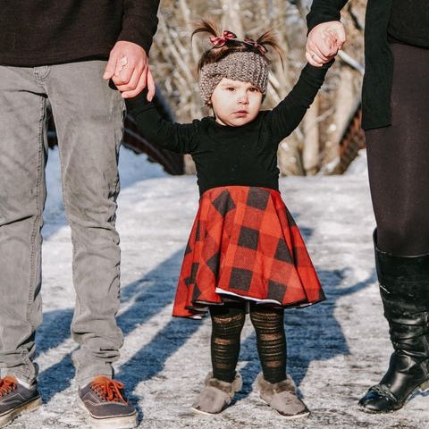 Kids circle skirt