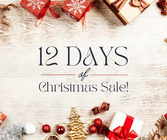 Celebrate special deals for our 12 Days of Christmas