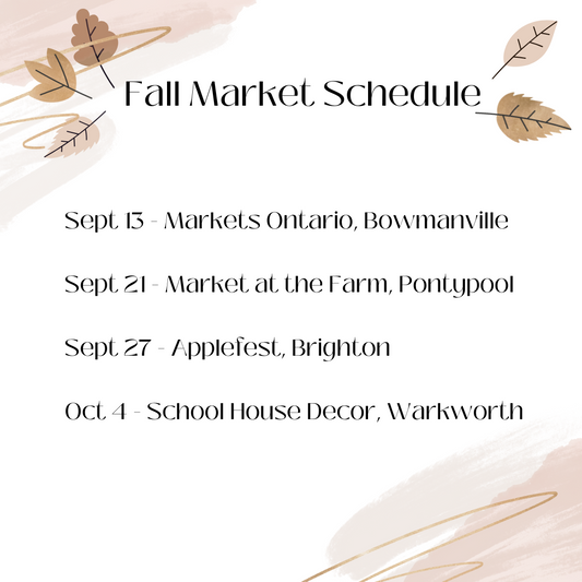 In person events this Fall
