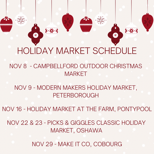 In person events this Holiday Season