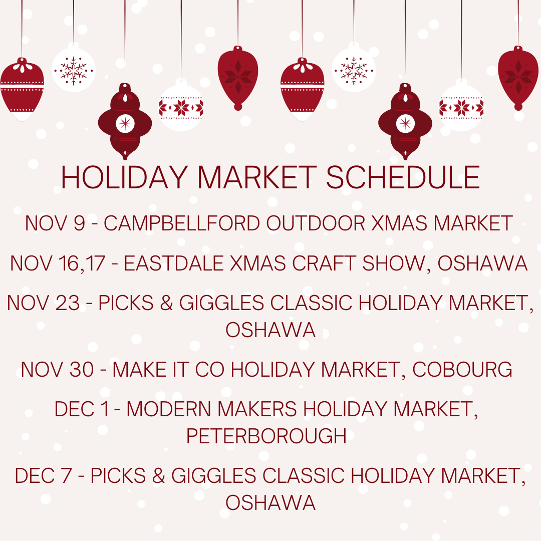 In person events this Holiday Season