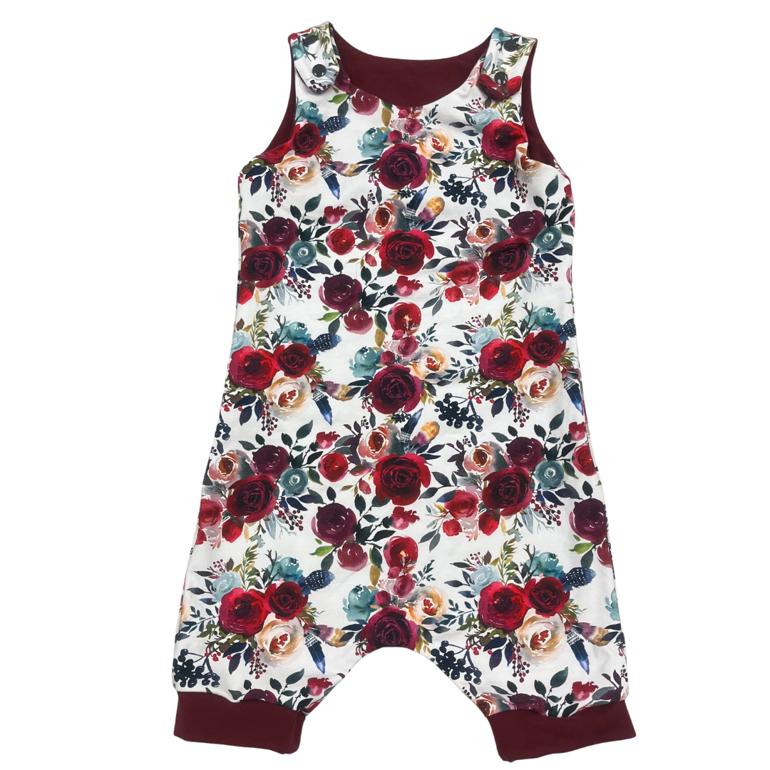 Grow with me Shorts Romper
