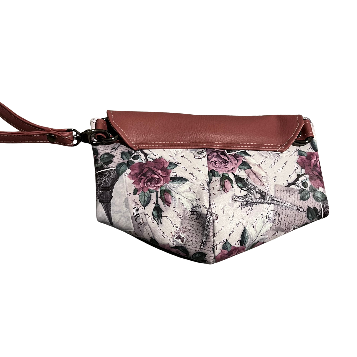 Skye Crossbody and Wristlet - Paris Rose